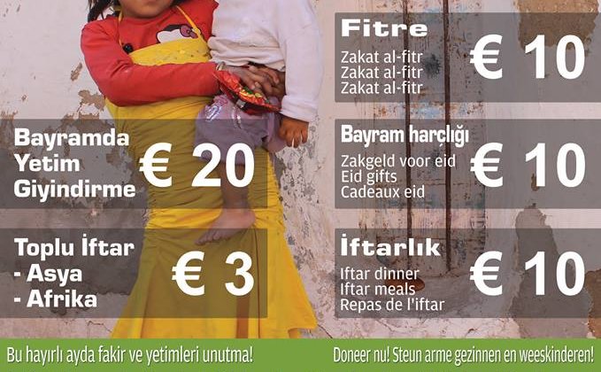 RAMAZAN’DA MUHTAÇLARI UNUTMA