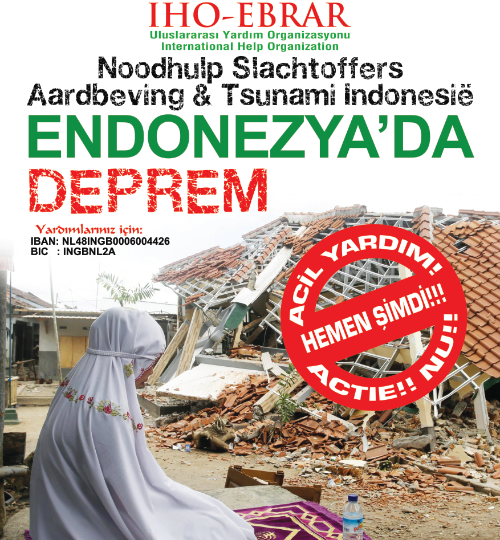 endonezya deprem acil yardim